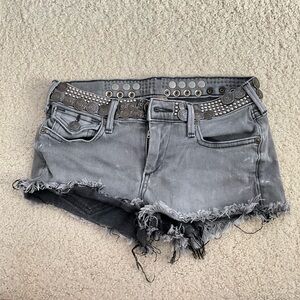 True Religion low-waisted shorts